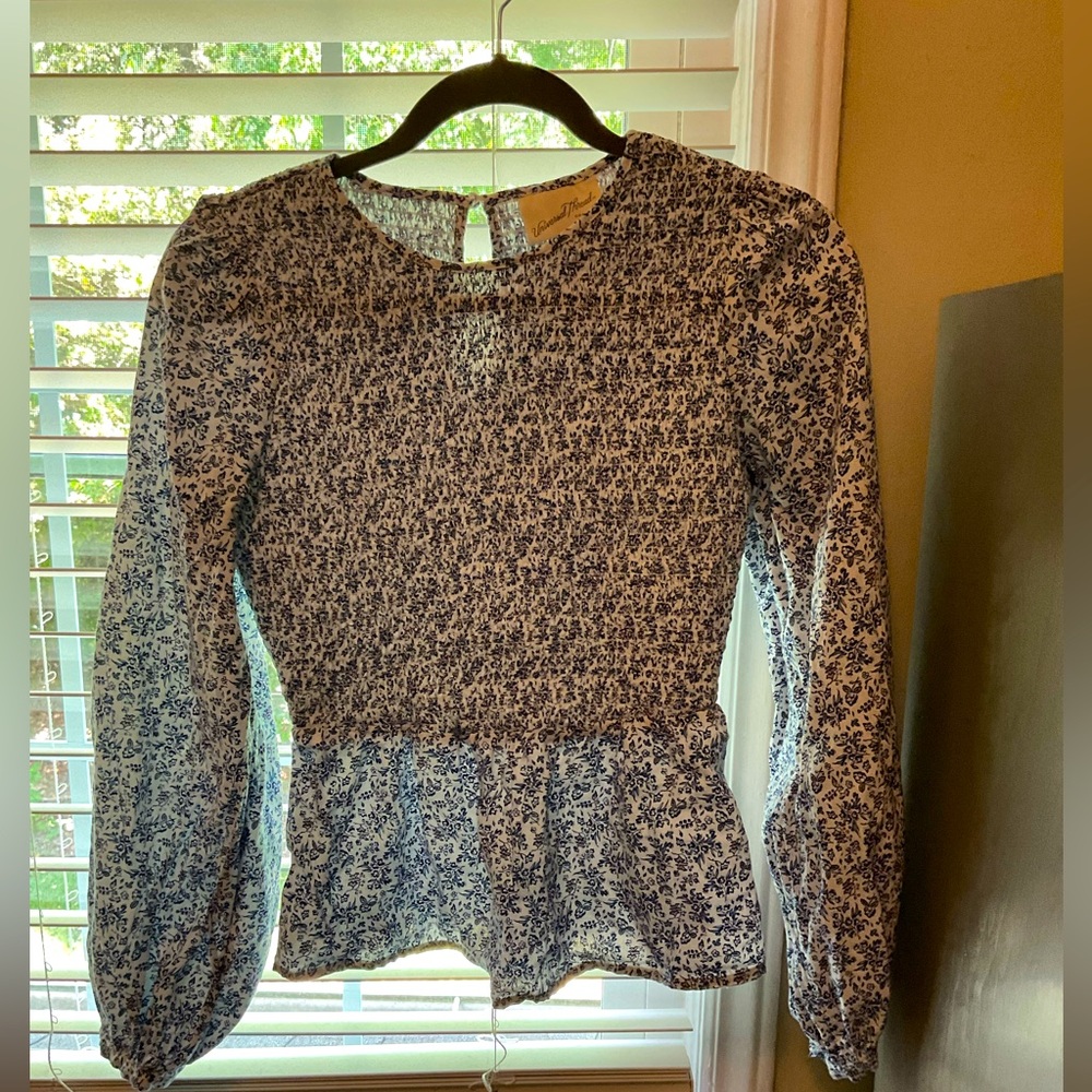 Universal Thread Peplum Top